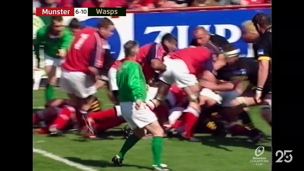 Heineken Champions Cup Rewind - 2004 semi-final: Munster Rugby v Wasps