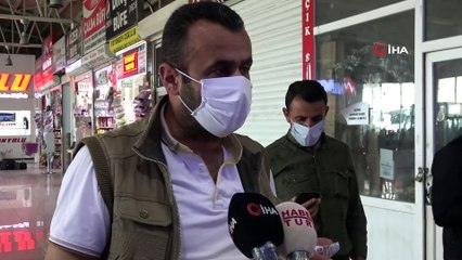 Otogarda normalleşme hareketliliği