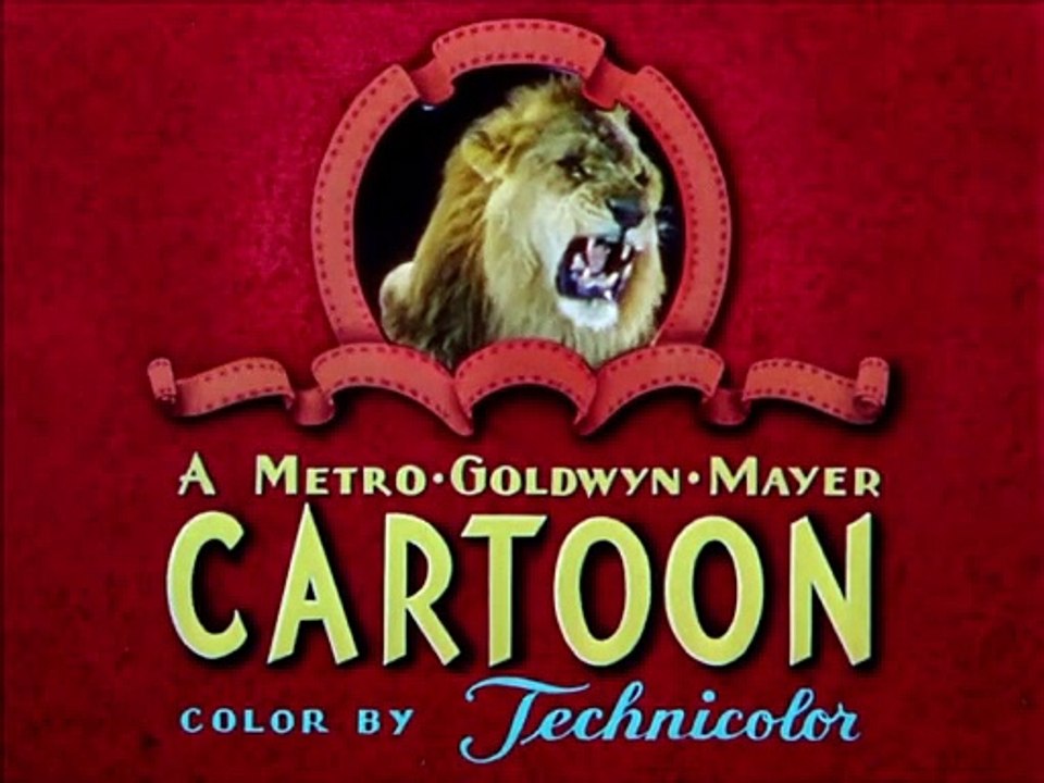 Tom and Jerry - Many Tanks (1950) - Titles Card (Golden Collection Print) WW2 Cartoons