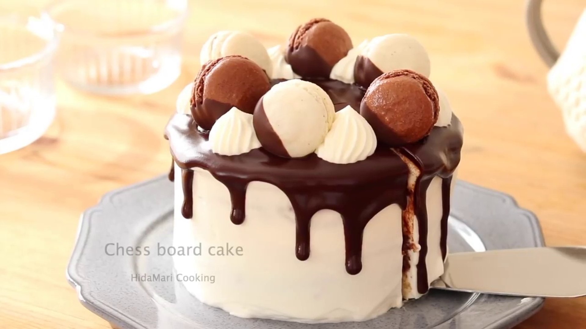 サンセバスチャン 生チョコケーキの作り方 Chocolate Chess Board Cake Hidamari Cooking Video Dailymotion