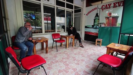 Normalleşme sürecinin ilk gününde çaylar müesseseden