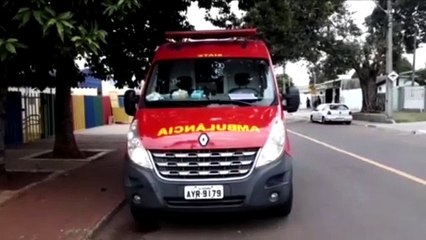 Homem de 41 anos fica ferido ao sofrer queda no Bairro XIV de Novembro