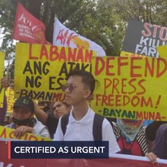 Duterte certifies as urgent anti-terrorism bill feared to clamp down on basic rights