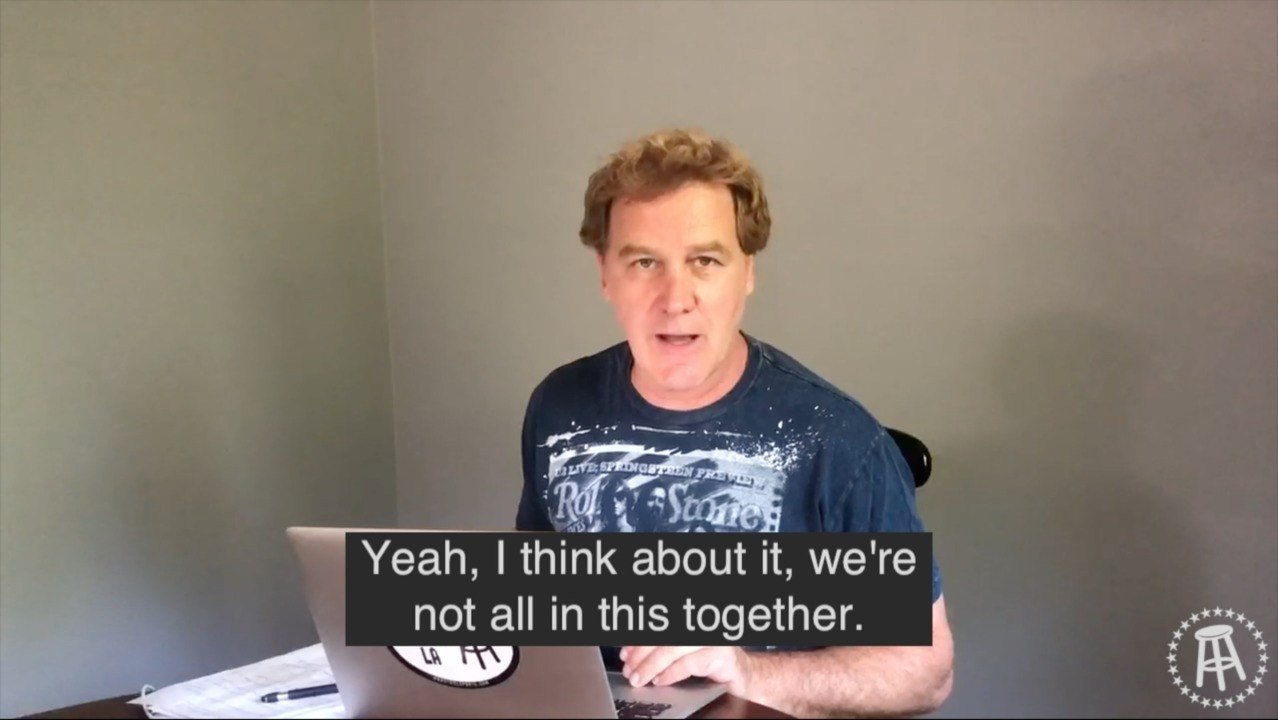 We're Not All In This Together