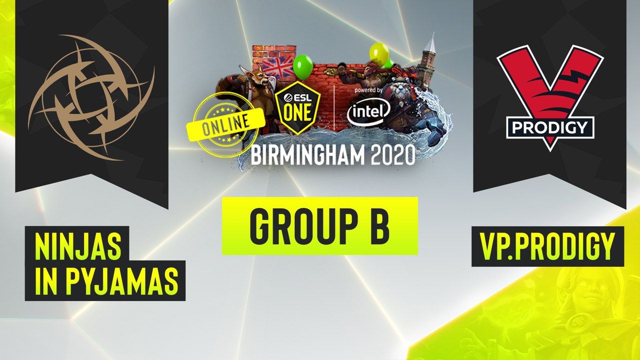 Dota2 - VP.Prodigy vs. Ninjas in Pyjamas - Game 1 - ESL One Birmingham 2020 - Group B - EU