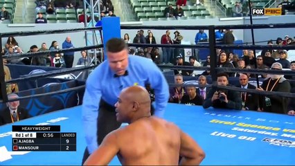 Efe Ajagba vs Amir Mansour (09-03-2019) Full Fight