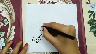 How to draw a dolphin - easy way to draw a dolphin