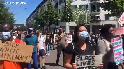 George Floyd : les manifestations de soutien se multiplient en Europe