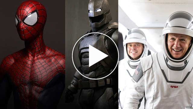 ¿Qué tienen en común Spiderman, Batman, y los astronautas del Crew Dragon?