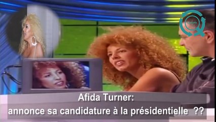 Afida Turner annonce sa candidature à la présidentielle