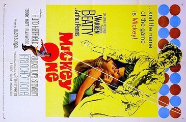 Mickey One movie (1965) - Warren Beatty, Alexandra Stewart, Hurd Hatfield