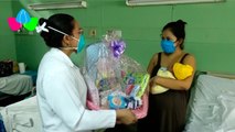 Entregan obsequios a madres que dieron a luz este 30 de mayo en hospital Humberto Alvarado Vásquez de Masaya