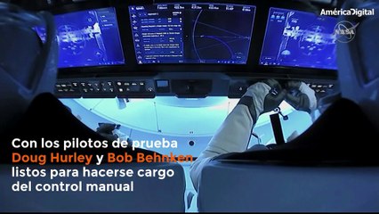 Astronautas de cápsula de SpaceX ya están en la Estación Internacional
