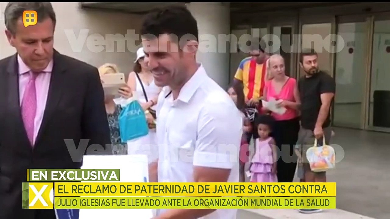 ¡Llevan el reclamo de paternidad de Javier Santos contra Julio Iglesias hasta la OMS!| Ventaneando