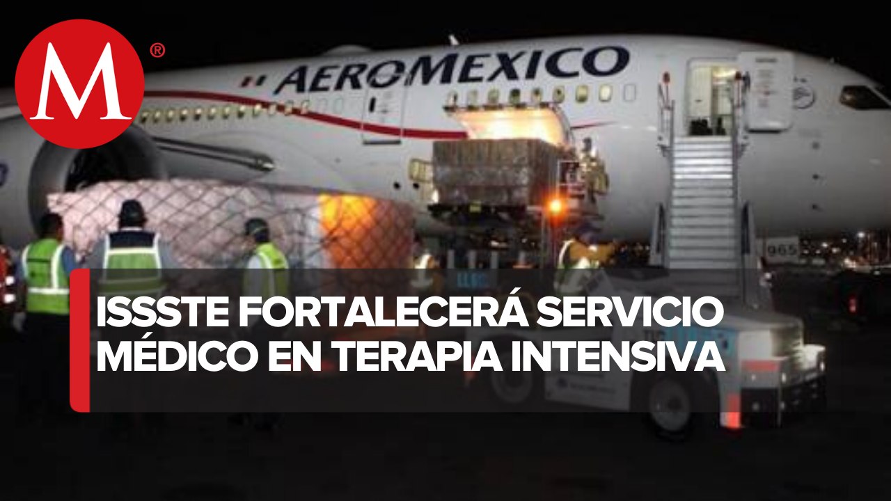 ISSSTE recibe 50 ventiladores más para terapia intensiva