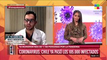 Coronavirus: Chile ya pasó los 105 mil infectados