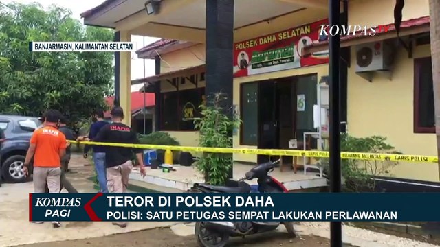 Pasca Penyerangan, Polsek Daha Selatan Dijaga Ketat!