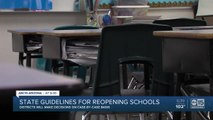 State guidelines released for reopening schools