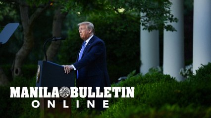 Trump denounces 'acts of terror' after US race riots