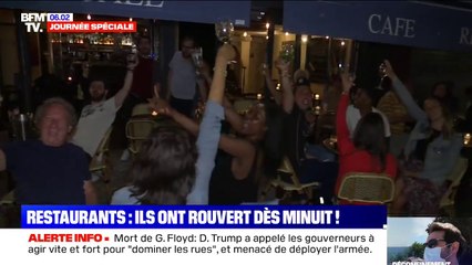 Ces restaurants ont rouvert dès minuit ce 2 juin