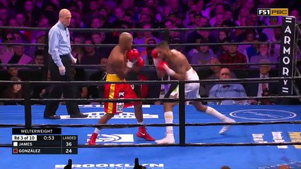 Jamal James vs Janer Gonzalez  Full Fight