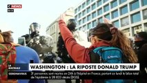 Mort de george floyd: dcouvrez les images choc des violentes meutes tournes  washington en pleine nuit, aux abords de la maison blanche