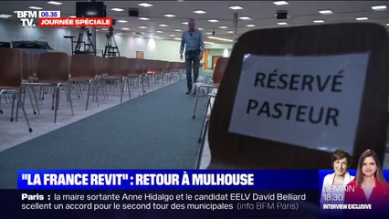 "La France revit" après le confinement: retour à Mulhouse, dans l'église évangélique accusée d'être à l'origine de la crise sanitaire