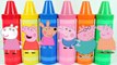Learn Colors PEPPA PIG Crayons Toys Surprises Best Learning Video For Children Canal KidsToyShow