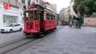 Nostaljik tramvay İstkilal Caddesi'nde seferlere başladı