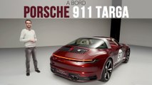 A bord de la Porsche 911 Targa 4 S Heritage Design Edition (2020)
