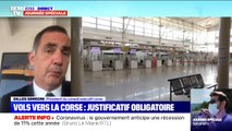 Transport aérien limité vers la Corse: 