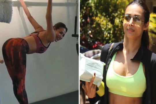 Malaika Arora HARDCORE workout during lockdown |Quarantine Workout