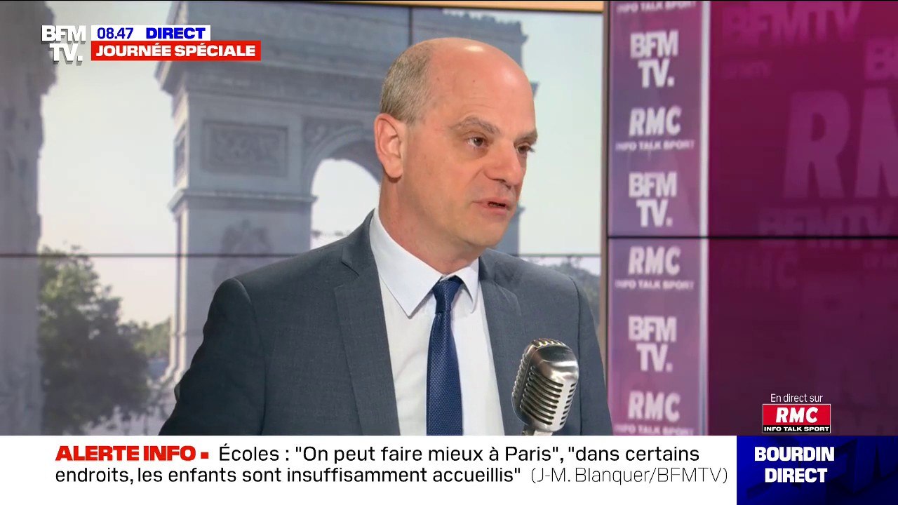Jean-Michel Blanquer veut mettre en place "un été pro" où les lycées seront ouverts pour les élèves dans les filières professionnelles