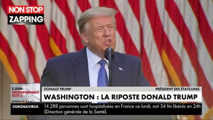 George Floyd : Donald Trump annonce le déploiement de l'armée, les émeutes continuent (Vidéo)