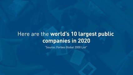 The World's 10 Largest Public Companies