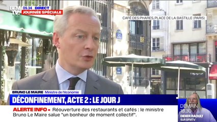 Bruno Le Maire: "Les soldes d'été sont décalés au 15 juillet"