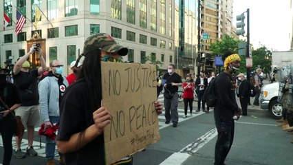 ترامب يهدد بنشر الجيش في حال استمرار أعمال العنف في البلاد