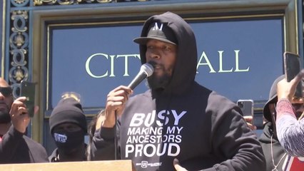 美 유명 연예인들, '흑인 사망' 시위 속속 동참 / YTN