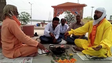 कानपुर: कोरोना वायरस के विनाश के लिए किया महायज्ञ