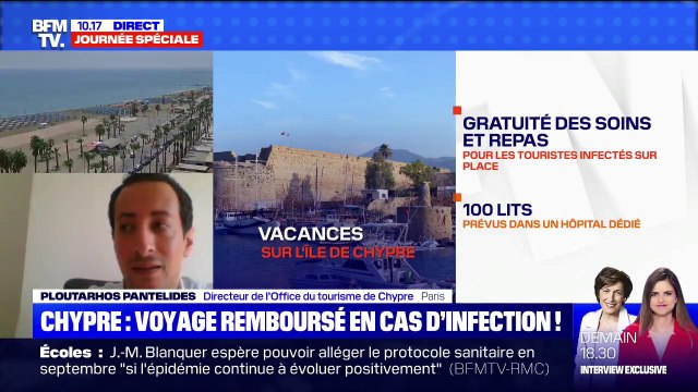 Chypre promet des soins gratuits à tout vacancier ayant attrapé le Covid-19 sur l'île