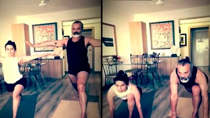 सोनाली खरे सोबत घरच्या-घरी योगा सेशन