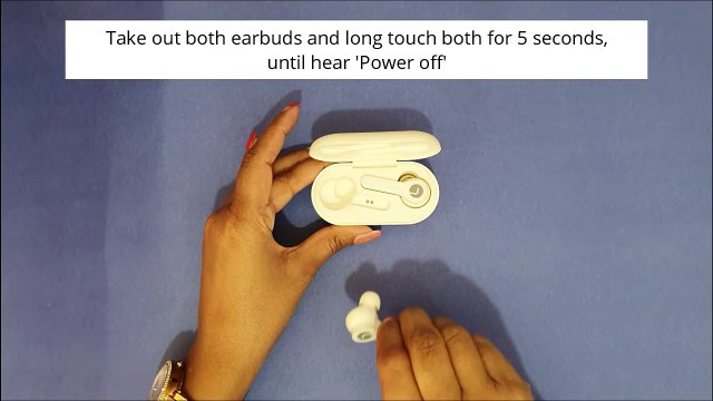 How to Reset 7PODS 2.0 Wireless Earphones - if L and R not pairing with each other