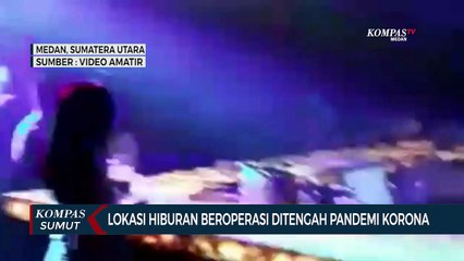 Tak Patuhi Protokol Kesehatan, Tempat Hiburan di Medan Digrebek