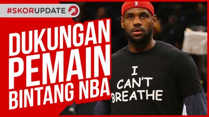 BINTANG NBA IKUT AKSI PROTES GEORGE FLOYD