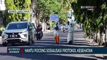 Hantu Pocong Sosialisasi Protokol Kesehatan