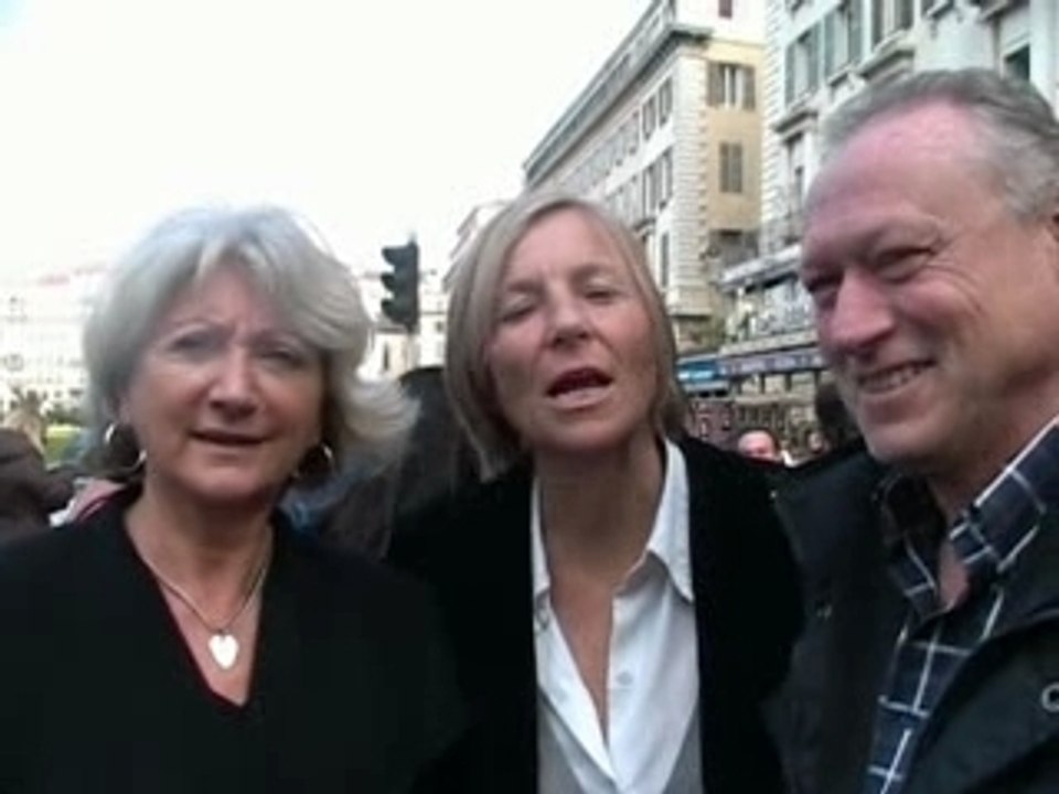 JEANNE NOBILE SOUTENUE PAR MARIELLE DE SARNEZ