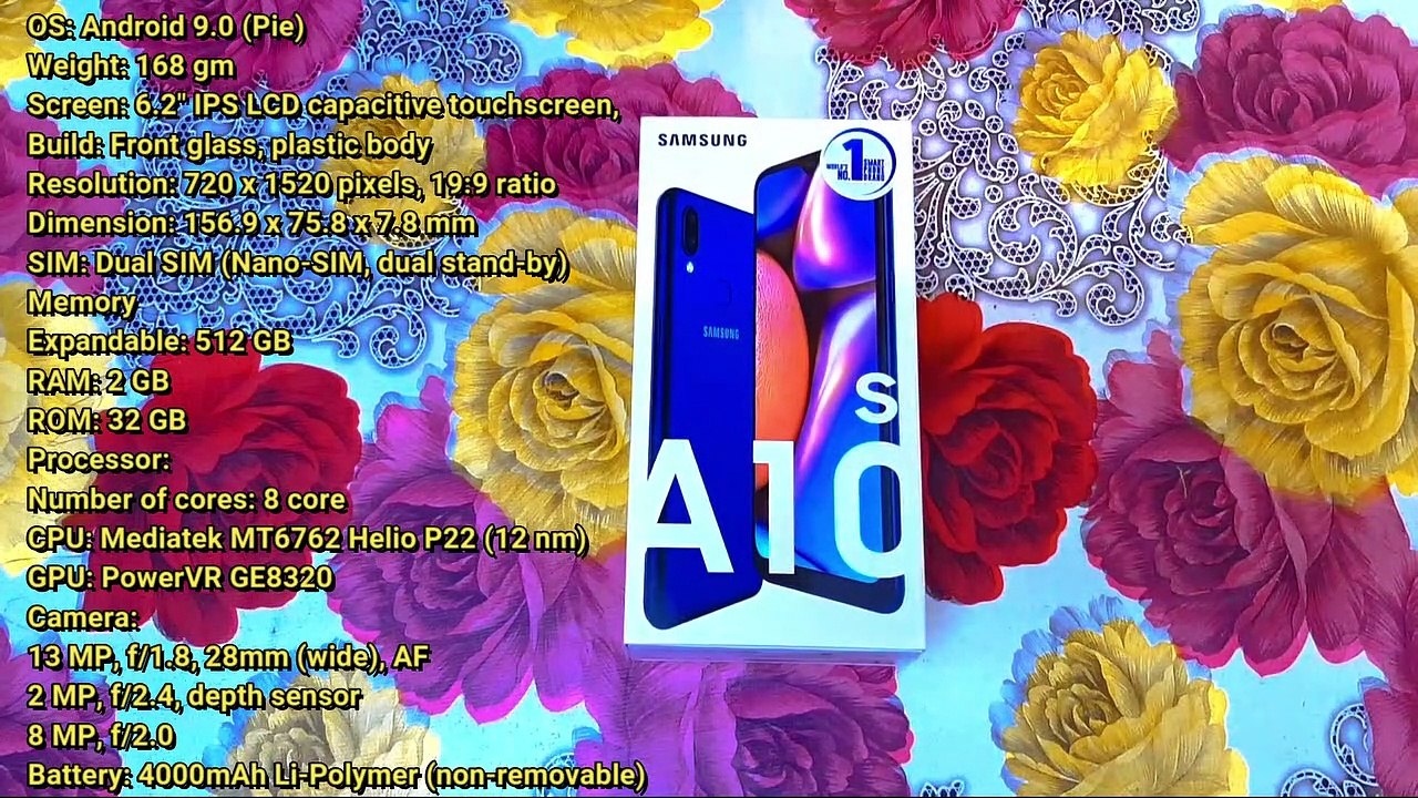 Samsung Galaxy A10s Unboxing and Review 2020