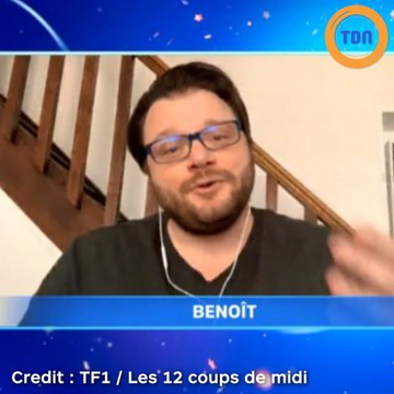 Rebondissement dans les 12 coups de midi : Un ancien champion (Benoît) refuse de revenir sur le plateau du jeu !