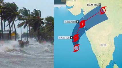 உருவானது நிசார்கா புயல்.. நாளை கரையை கடக்கிறது