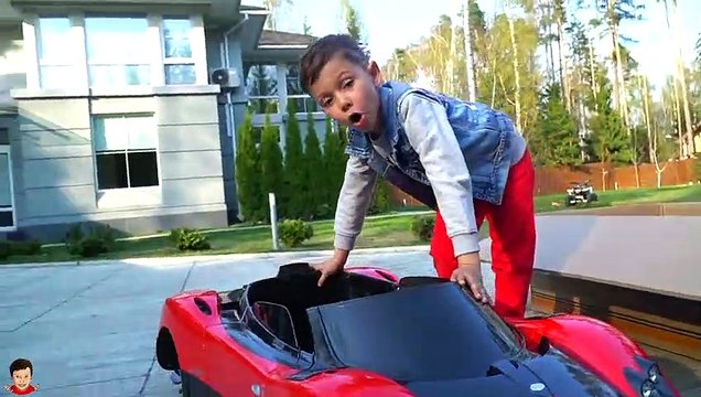 Artem plays with Toys & Easter Bunny - Collection video for kids